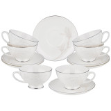 Чайный набор "МЕДИССОН" на 6 пер. 12 пр. 250 мл (кор=4наб.) LEFARD 440-083