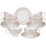 Чайный набор "5 O'CLOCK" на 6 пер. 12 пр. 250 мл (кор=4наб.) LEFARD 440-184