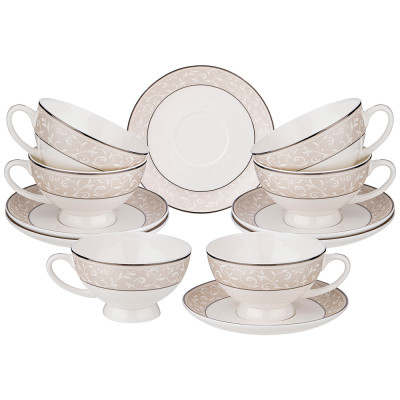 Чайный набор "5 O'CLOCK" на 6 пер. 12 пр. 250 мл (кор=4наб.) LEFARD 440-184