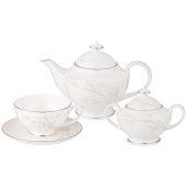 Чайный сервиз "МЕДИССОН" на 6 пеp. 14 пр. 1200/300/250 мл (кор=2наб.) LEFARD 440-246