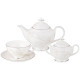 Чайный сервиз "МЕДИССОН" на 6 пеp. 14 пр. 1200/300/250 мл (кор=2наб.) LEFARD 440-246