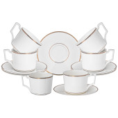 Чайный набор "OPERA" на 6 пер. 12 пр. 250 мл (кор=4наб.) LEFARD 440-253