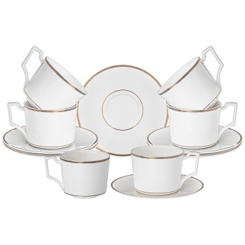 Чайный набор "OPERA" на 6 пер. 12 пр. 250 мл (кор=4наб.) LEFARD 440-253