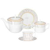 Чайный сервиз "AURORA" на 6 пер. 20 пр. 1000/300/250 мл (кор=2наб.) LEFARD 440-262