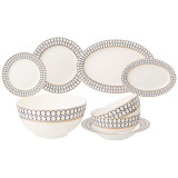 Столовый сервиз "BREEZE" на 6 пер. 23 пр. (кор=1наб.) LEFARD 440-273