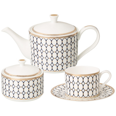 Чайный сервиз "BREEZE" на 6 пер. 14 пр. (кор=2наб.) LEFARD 440-275