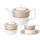 Чайный сервиз "EMERALD" на 6 пер. 14 пр. (кор=2наб.) LEFARD 440-287
