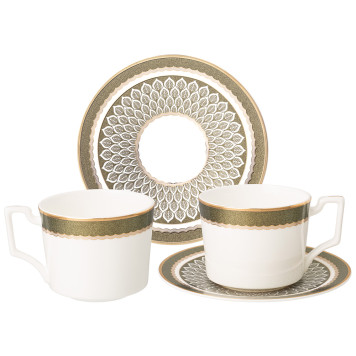 Чайный набор "PEACOCK" на 2 пер. 4 пр. 250 мл (кор=8наб.) LEFARD 440-293