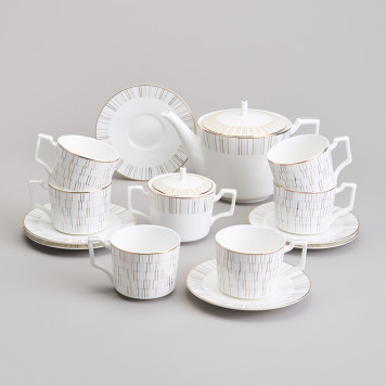 Чайный сервиз "AURORA" на 6 пер. 14 пр. (кор=2наб.) LEFARD 440-295-1