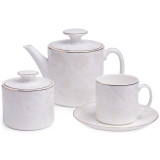 Чайный сервиз "СНЕЖНАЯ КОРОЛЕВА" на 6 пер. 14 пр LEFARD 440-302