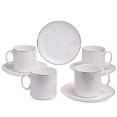 Чайный набор "СНЕЖНАЯ КОРОЛЕВА" на 4 пер. 8 пр. 270 мл LEFARD 440-303