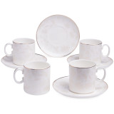 Кофейный набор "СНЕЖНАЯ КОРОЛЕВА" на 4 пер. 8 пр. 210 мл LEFARD 440-304