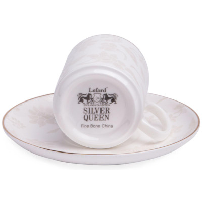 Кофейный набор "СНЕЖНАЯ КОРОЛЕВА" на 4 пер. 8 пр. 120 мл LEFARD 440-305-4