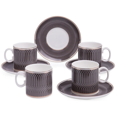 Кофейный набор "INFINITY" на 4 пер. 8 пр. 210 мл LEFARD 440-311