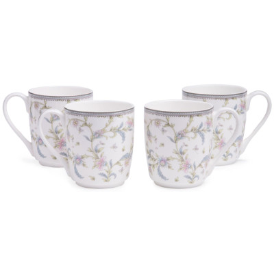 Набор кружек "GARDEN" 4 шт. 330 мл LEFARD 440-325