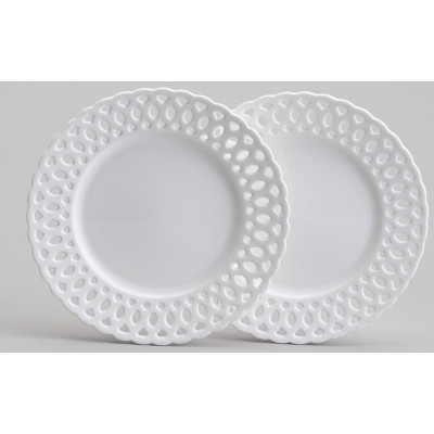 Набор тарелок закусочных "STYLE" 2 шт. 20*2,5 см (кор=18наб.) LEFARD 441-035