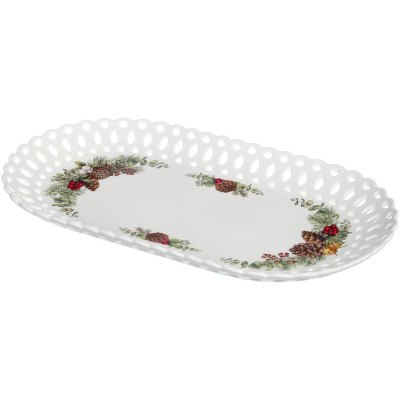 Блюдо "CELEBRATION" 35,5 см овальное (кор=12шт.) LEFARD 441-039