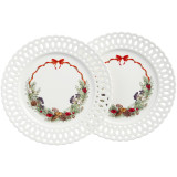 Набор тарелок обеденных "CELEBRATION" 2 шт. 26,5 см (кор=12наб.) LEFARD 441-041