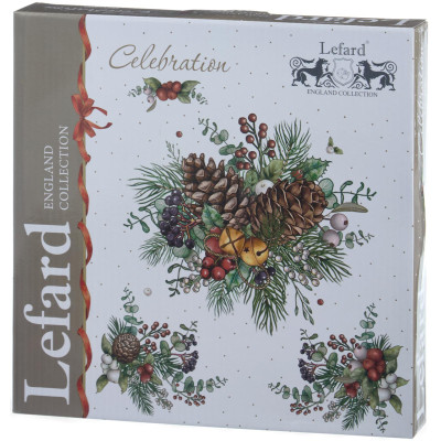 Набор тарелок обеденных "CELEBRATION" 2 шт. 26,5 см (кор=12наб.) LEFARD 441-041-3