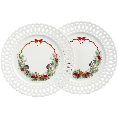 Набор тарелок обеденных "CELEBRATION" 2 шт. 26,5 см (кор=12наб.) LEFARD 441-041