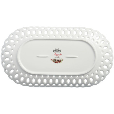 Блюдо "МОРОЗКО" 30 см овальное (кор=16шт.) LEFARD 441-046-1