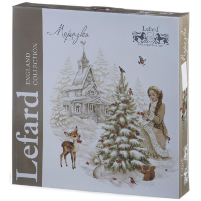 Набор тарелок обеденных "МОРОЗКО" 2 шт. 26,5 см (кор=12наб.) LEFARD 441-047-3