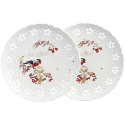 Набор тарелок закусочных "FOREST TALE" 20,5 см (кор=18наб.) LEFARD 441-054