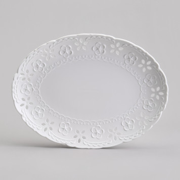 Блюдо "STYLE" 35,5 см овальное (кор=8шт.) LEFARD 441-057-1