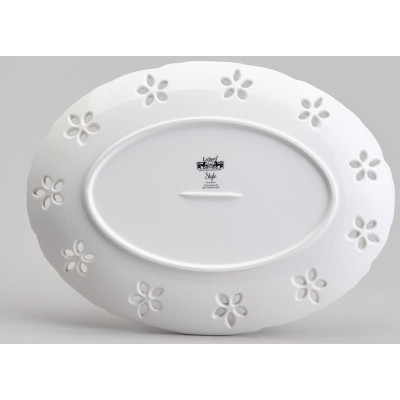 Блюдо "STYLE" 35,5 см овальное (кор=8шт.) LEFARD 441-057-3