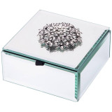 Шкатулка коллекция "BROOCH" 12*12*9 см LEFARD 453-155