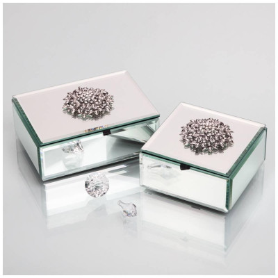 Шкатулка коллекция "BROOCH" 12*12*9 см LEFARD 453-155-2