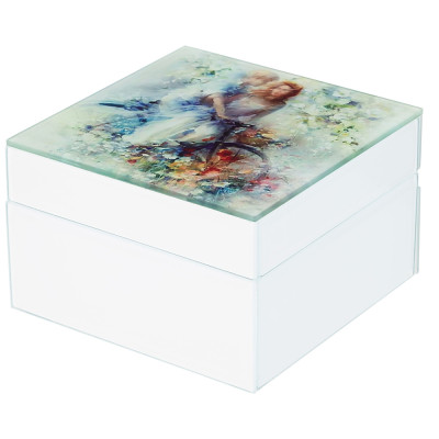 Шкатулка "АРТ КОЛЛЕКЦИЯ" 12,5*12,5*8 см LEFARD 453-206
