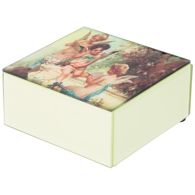 Шкатулка "АРТ КОЛЛЕКЦИЯ" 12*12*6 см LEFARD 453-208