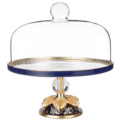 Блюдо на ножке с крышкой 30*30*31 см LEFARD 46-1352