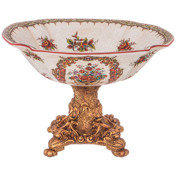 Фруктовница на ножке 34*34*23,5 см LEFARD 46-1373