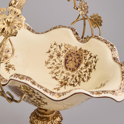 Блюдо на ножке 32*24*34 см LEFARD 46-1383-2