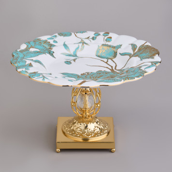 Фруктовница на ножке 31*31*19 см LEFARD 46-1386-4