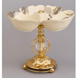 Фруктовница на ножке 25,5*25,5*19 см LEFARD 46-1391