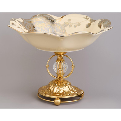 Фруктовница на ножке 29*29*24 см LEFARD 46-1392-3