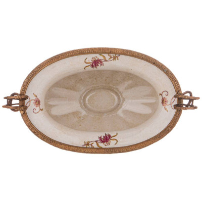 Ваза для фруктов с ручками 33*17 см высота=20 см LEFARD 469-337-1