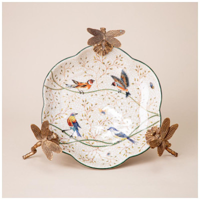 Ваза декоративная 31*31*9 см LEFARD 469-370-1