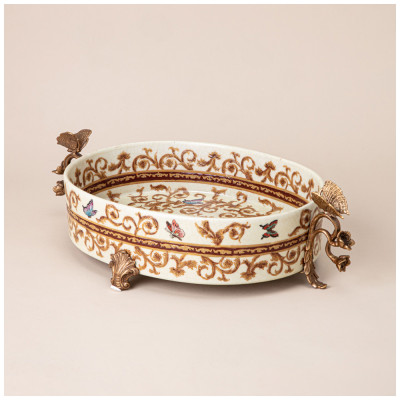 Блюдо декоративное 40.5x26x12 см LEFARD 469-378-1