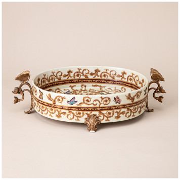 Блюдо декоративное 40.5x26x12 см LEFARD 469-378