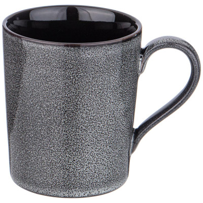 Кружка "GRAPHITE" 300 мл 11,5*8*9,5 см темно-серая (кор=36шт.) LEFARD 474-233