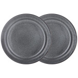 Набор тарелок закусочных "GRAPHITE" 2 шт. 23 см (кор=8наб.) LEFARD 474-236