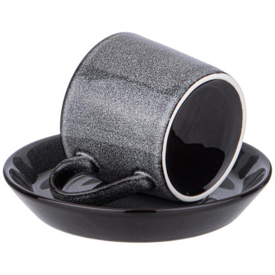 Чайный набор "GRAPHITE" на 2 пер. 4 пр. 250 мл (кор=6наб.) LEFARD 474-244-3