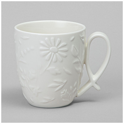 Набор кружек "FLOWERS STORY" на дерев. подставке 4 шт. 11*8*9,5 см 275 мл LEFARD 474-252-2