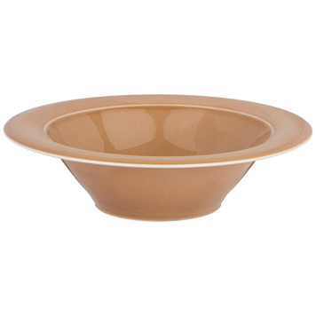 Тарелка суповая TINT 22 см (мокко) (кор=3шт) LEFARD 48-840