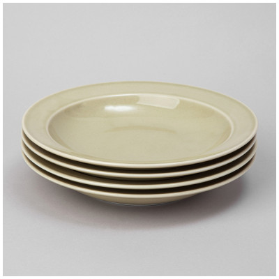 Набор тарелок суповых TINT 22,5 см (фисташковый) 4 шт. LEFARD 48-857-2-1