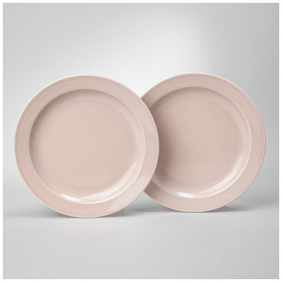 Набор тарелок обеденных TINT 24 см (розовый) 2 шт. LEFARD 48-869-1